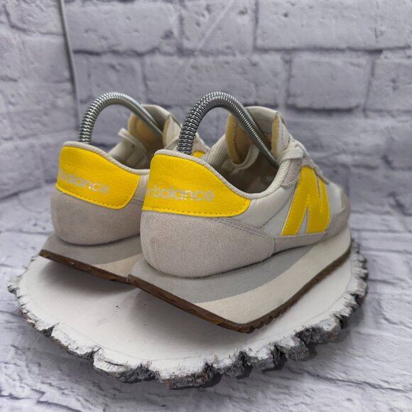 New Balance 237 Suede Sneakers Women’s 7.5 B Sea Salt Egg Yolk WS237QE - Picture 5 of 11
